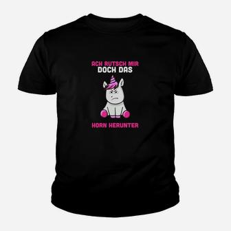 Einhorn Unicorn Lustiges Geschenk Kinder T-Shirt - Seseable