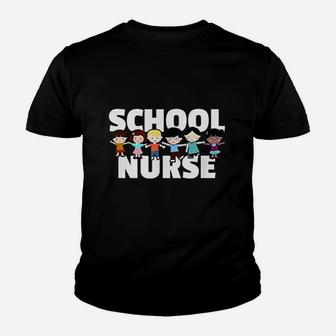 Elementary School Nurse Fun Back To School Nursing Youth T-shirt | Crazezy CA