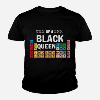 Elements Of A Black Queen Periodic Table Of Elements Melanin Sweatshirt Youth T-shirt | Crazezy CA