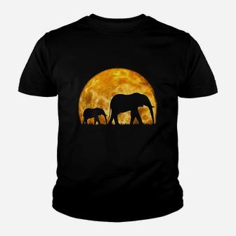 Elephant Cute Baby Elephant Wild Africa Safari Youth T-shirt | Crazezy