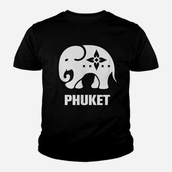 Elephant Phuket Thailand Youth T-shirt | Crazezy AU