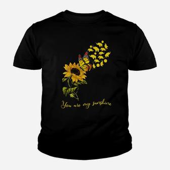 Elephants You Are My Sunshine Youth T-shirt - Monsterry