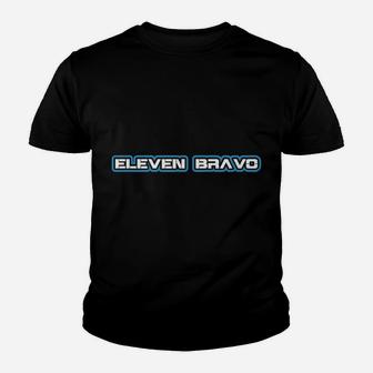 Eleven Bravo Army Infantry Blue T Shirt Youth T-shirt | Crazezy