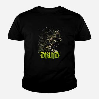 Elven Druid Magic Fantasy Rpg Dungeons Roleplaying Elf Gamer Youth T-shirt | Crazezy AU