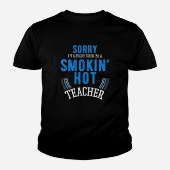 Engaged To A Teacher Funny Marry Hot Teachers Youth T-shirt | Crazezy