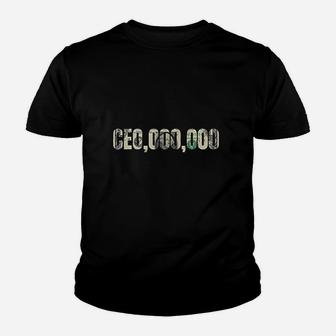Entrepreneur Ceo 000 000 Millionaire Businessman Ceo Youth T-shirt | Crazezy