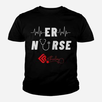 Er Nurse Emergency Department Nurse Specialty Youth T-shirt | Crazezy AU