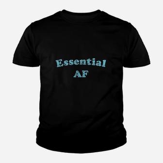 Essential Af Funny Social Distance Youth T-shirt | Crazezy