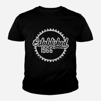 Established 1966 Stamp 55Th Birthday Youth T-shirt | Crazezy
