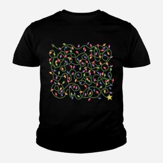 Everything Is Fine Christmas Lights, Occupational Therapist Sweatshirt Youth T-shirt | Crazezy