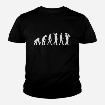 Evolution Saxophone Youth T-shirt | Crazezy