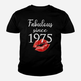 Fabulous Since 1975 Chapter 46 Birthday Gifts Tees Youth T-shirt | Crazezy CA