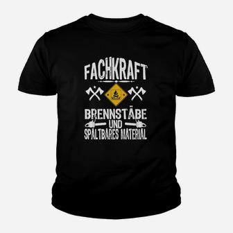 Fachkraft für Brennstäbe Kinder Tshirt, Lustig für Kerntechnik Fans - Seseable
