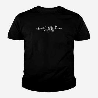 Faith Cross Letter And Beliefs Jesus Religous Church Holy Youth T-shirt - Monsterry AU