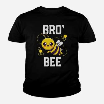 Family Bee Shirts Brother Bro Birthday First Bee Day Outfit Youth T-shirt | Crazezy