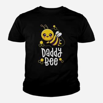 Family Bee Shirts Dad Daddy First Bee Day Outfit Birthday Youth T-shirt | Crazezy CA