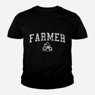 Farmer Tractors Youth T-shirt | Crazezy