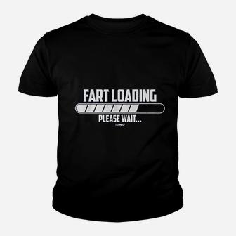 Fart Loading Please Wait Youth T-shirt | Crazezy AU