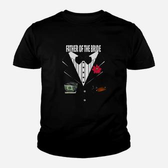 Father Of The Bride Youth T-shirt | Crazezy