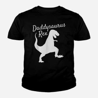 Fathers Day Gift From Wife Son Daughter Kids Daddysaurus Youth T-shirt | Crazezy CA