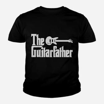Fathers Day The Guitar-Father Musician Guitarist Dad Gift Youth T-shirt | Crazezy AU