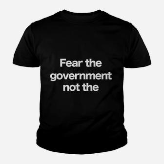 Fear The Government Youth T-shirt | Crazezy