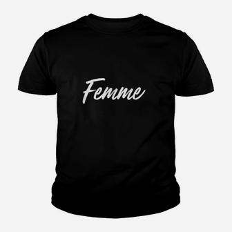 Femme Youth T-shirt | Crazezy