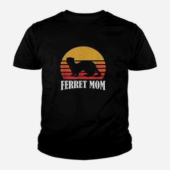 Ferret Mom Youth T-shirt | Crazezy DE