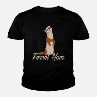 Ferret Moms Youth T-shirt | Crazezy UK