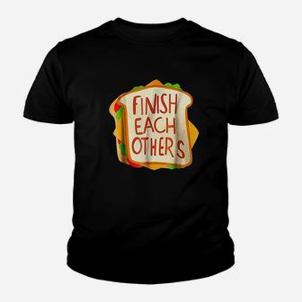 Finish Each Other Sandwiches Youth T-shirt | Crazezy DE