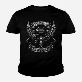 Firefighter Fire Fighter Youth T-shirt | Crazezy AU