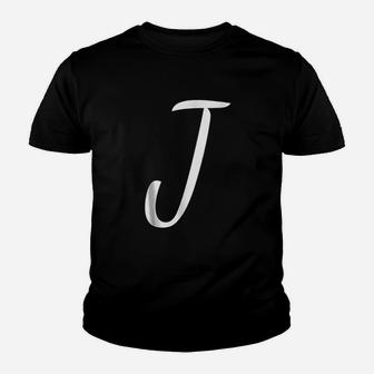 First Alphabet Of Name Is J Youth T-shirt | Crazezy UK