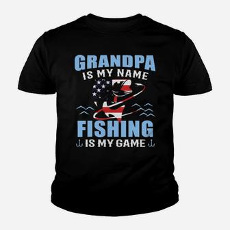 Fishing Is My Name Youth T-shirt - Monsterry DE