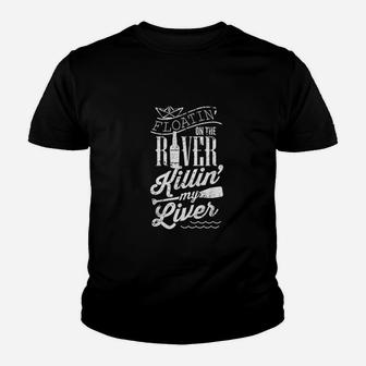 Floating On The River Killing My Liver Youth T-shirt | Crazezy DE