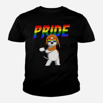 Flossing Cavalier King Charles Spaniel Lgbt Youth T-shirt - Monsterry