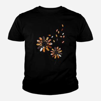 Flower Guinea Pig Dandelion Funny Animal Lovers Tees Youth T-shirt | Crazezy DE