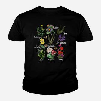 Flower Lover Gardening Florist Women Garden Flowers Youth T-shirt | Crazezy