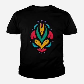 Flower Otomi Nature Colorful Beautiful Plant Youth T-shirt | Crazezy