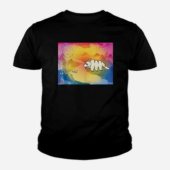 Flying Bison Youth T-shirt | Crazezy DE