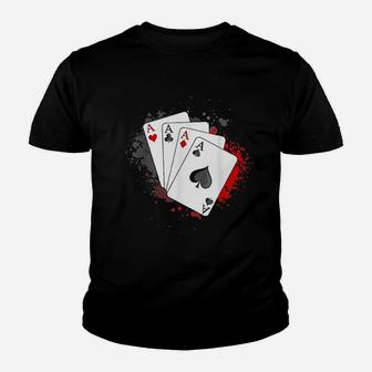 Four Aces Youth T-shirt | Crazezy UK