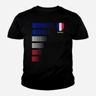 France Football Jersey - French Soccer National Team Youth T-shirt | Crazezy