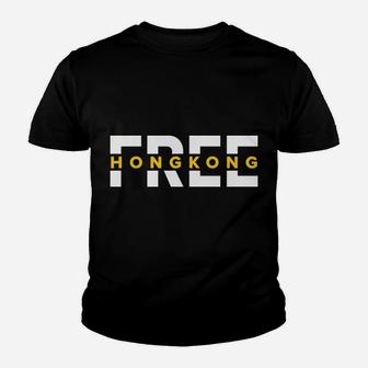 Free Hong Kong -- 2019 Hong Kong Protest Youth T-shirt | Crazezy