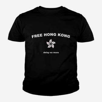 Free Hong Kong Delay No More Youth T-shirt | Crazezy