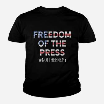 Freedom Of The Press Not The Enemy Youth T-shirt | Crazezy DE
