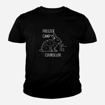 Freezer Camp Rabbit Meat Funny Homestead And Hunter Youth T-shirt | Crazezy