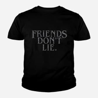 Friends Dont Lie Relaxed Youth T-shirt | Crazezy UK