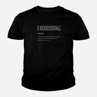 Friendsgiving Friends Thanksgiving Turkey Distressed Youth T-shirt - Thegiftio