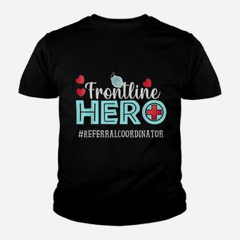 Frontline Hero Youth T-shirt | Crazezy