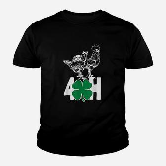 Fun 4H Love Chickens Youth T-shirt | Crazezy CA