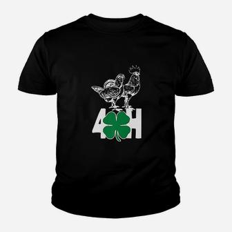 Fun 4H Love Chickens Youth T-shirt | Crazezy